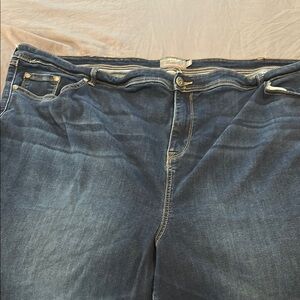 Torrid Blue Straight Leg Jeans with Classic Indigo Wash